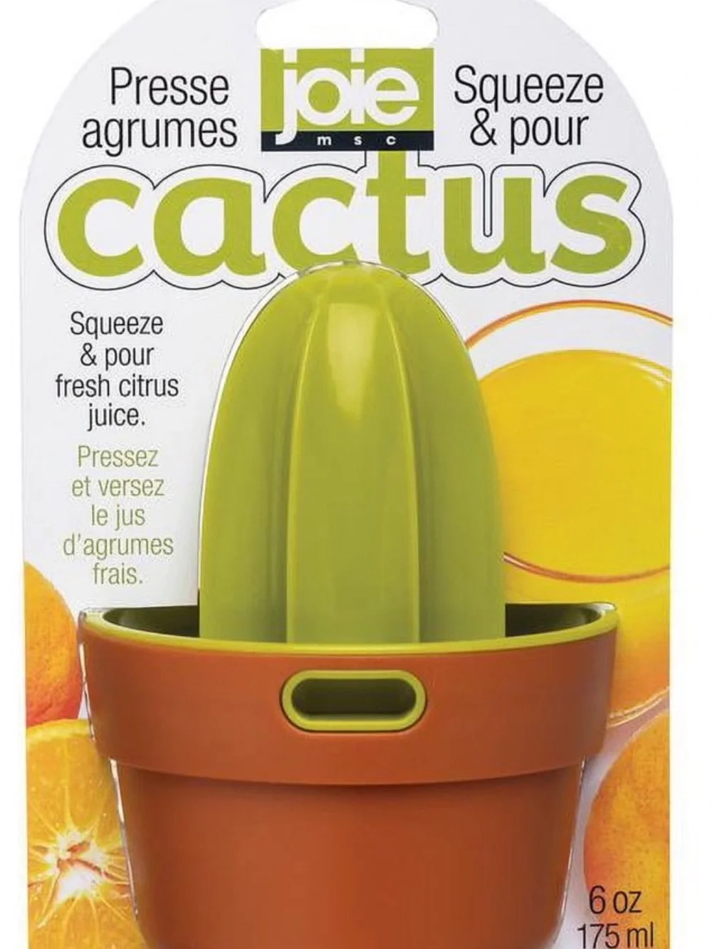 Joie Cactus Citrus Juicer - Lime Green & Terracotta